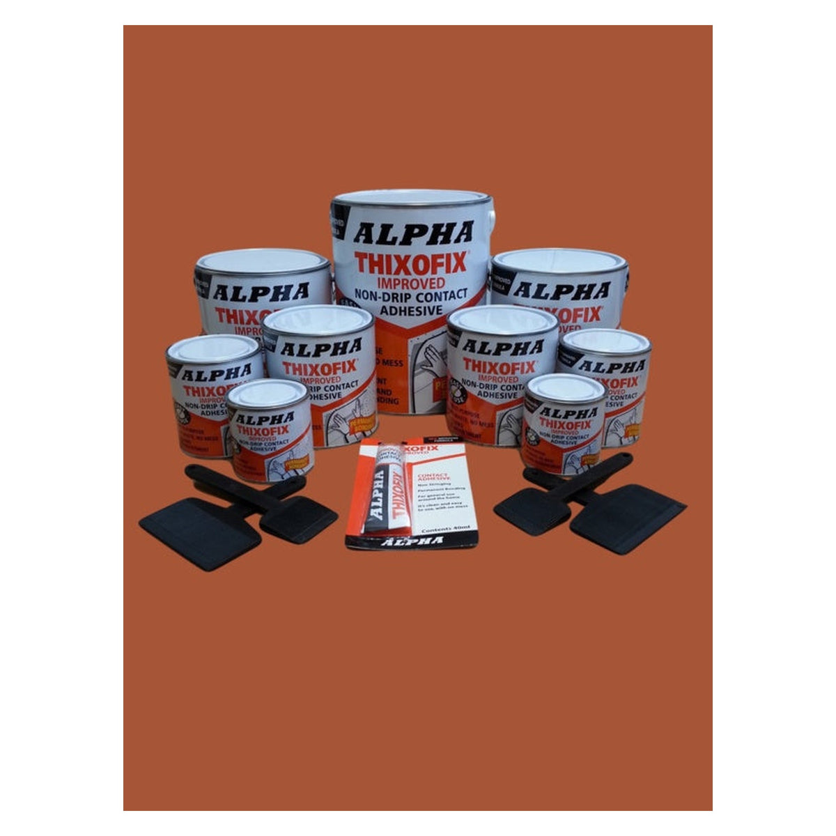 Alpha Thixofix non-drip contact adhesive 40ml tube, view 2