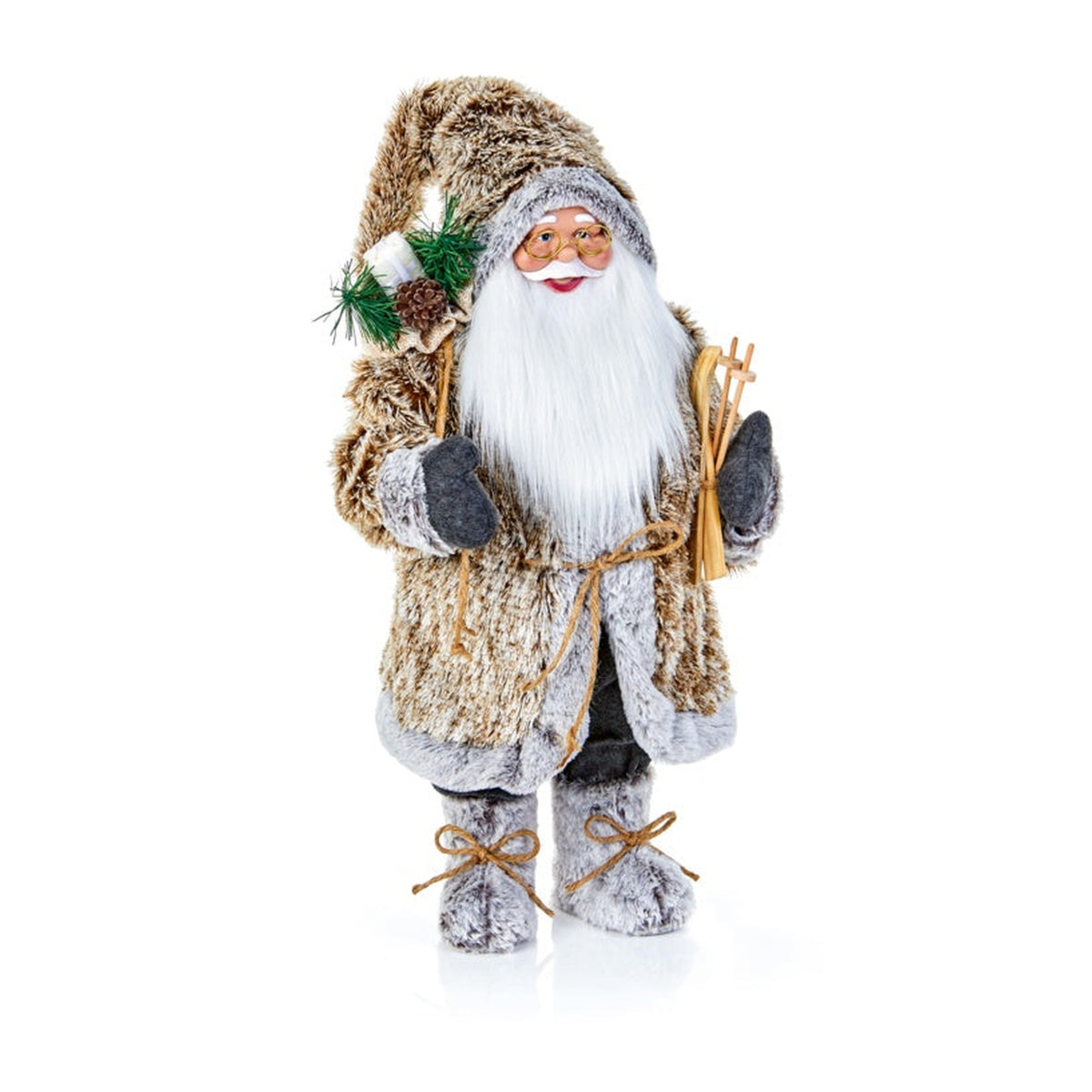 Alpine Santa With Glasses - 60cm