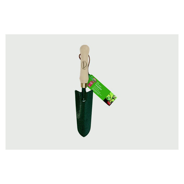 Ambassador carbon steel transplanter with wooden handle