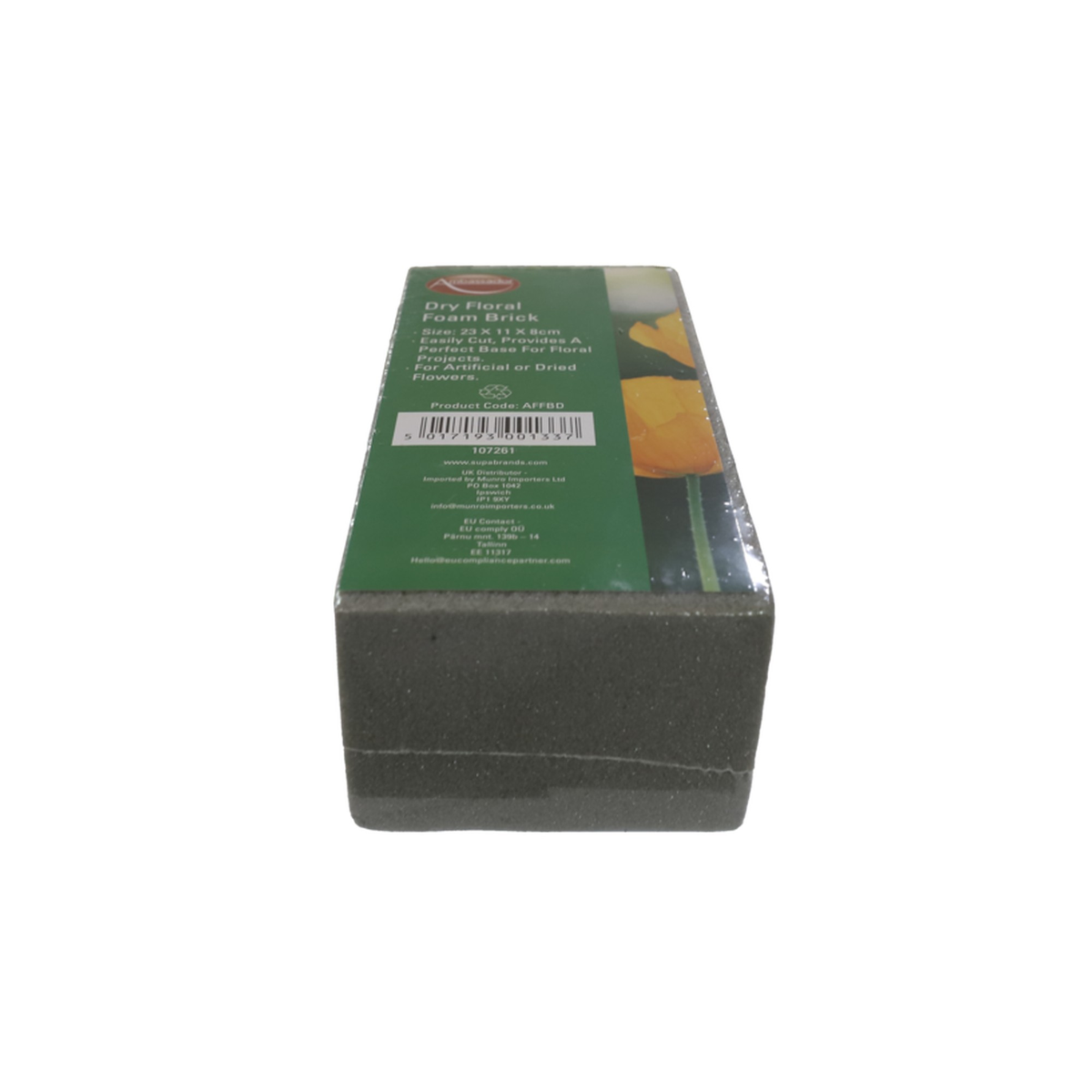 Ambassador dry floral foam brick 23 x 11 x 8cm