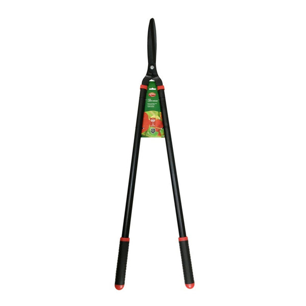 Ambassador lawn shear with non-stick carbon steel blade