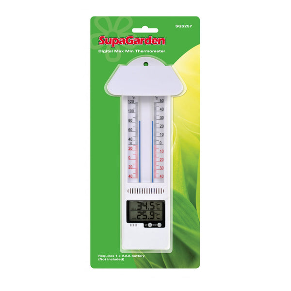 Ambassador mercury-free min/max thermometer