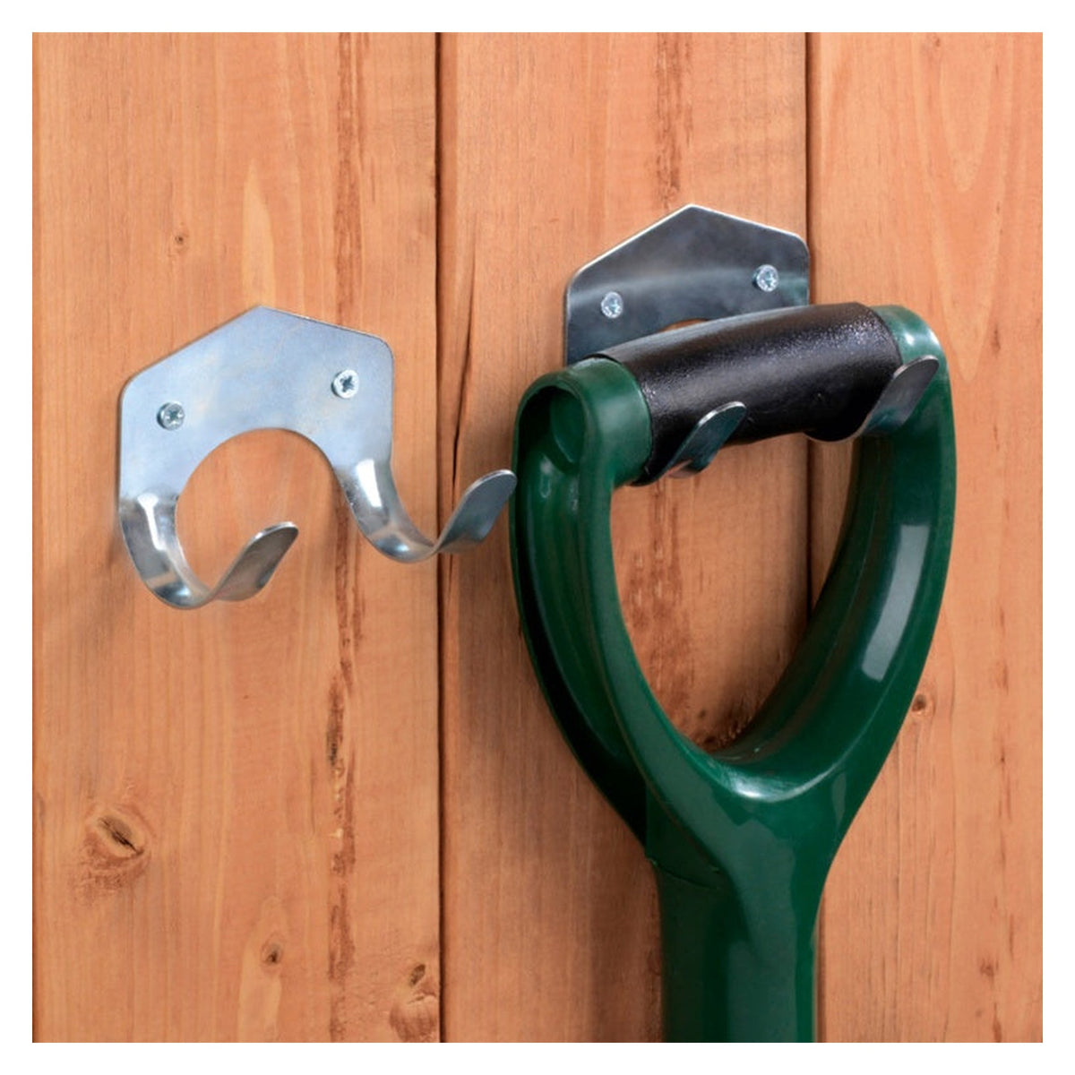 Ambassador galvanised steel tool hooks, double pack, view 2