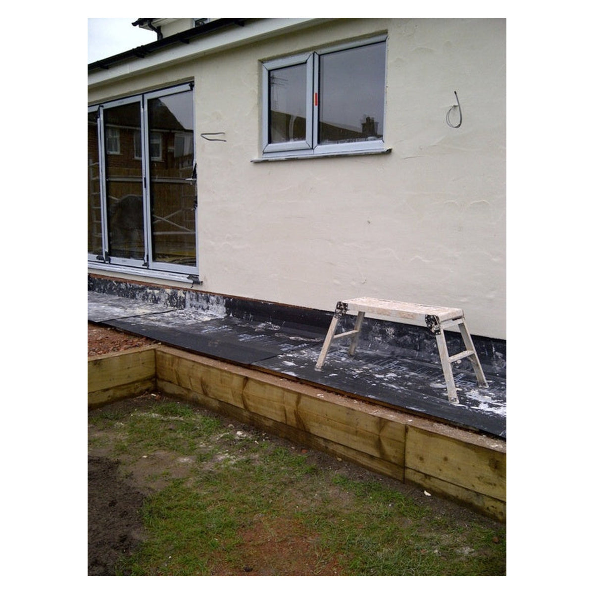 Antinox black recycled protection board 2.4m x 1.2m, view 7