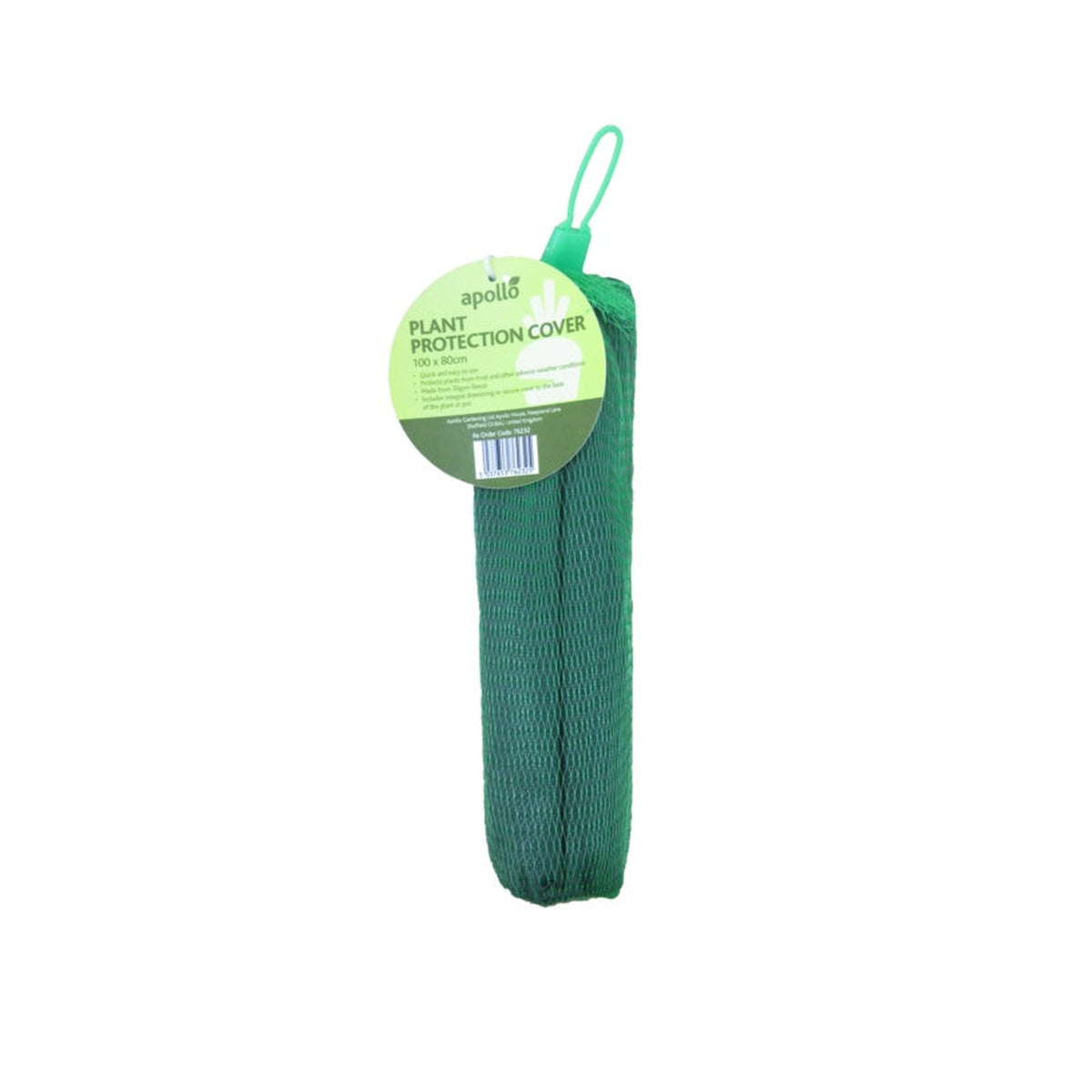 Apollo medium dark green fleece plant frost protection bag, view 3