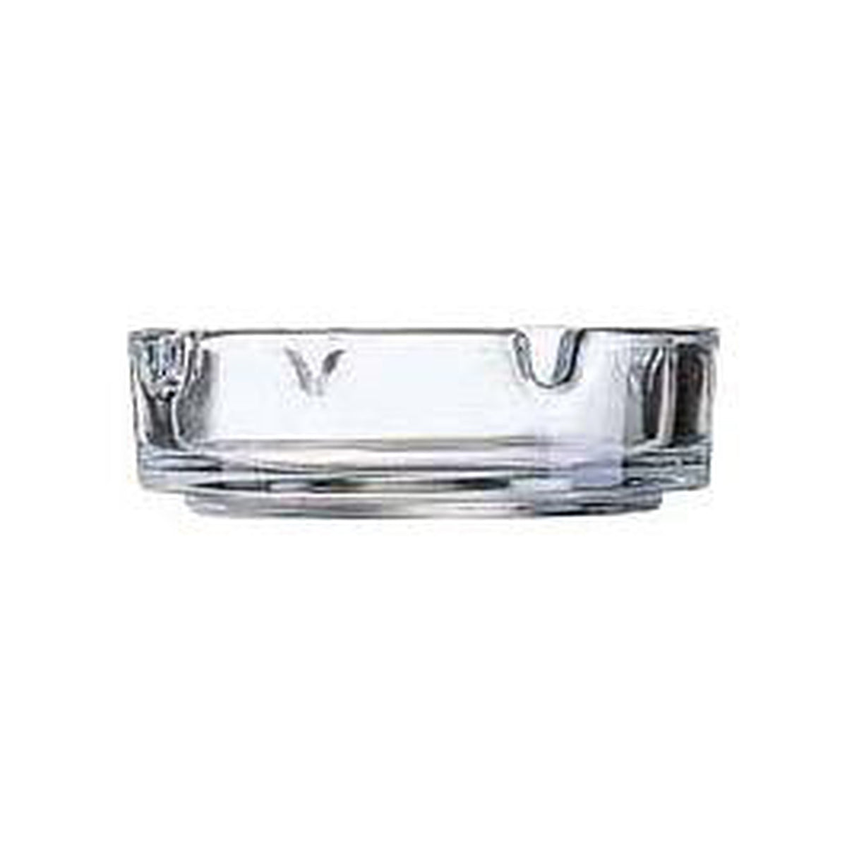 Apollo clear glass stacking ashtray 10.5cm