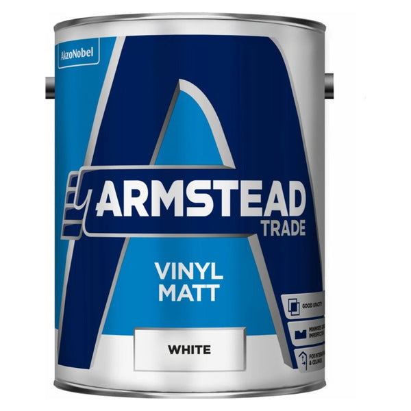 Armstead Trade Vinyl Matt white emulsion 5L