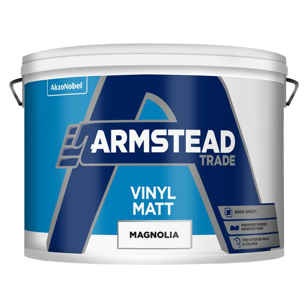 Armstead Trade Vinyl Matt 10L in Magnolia