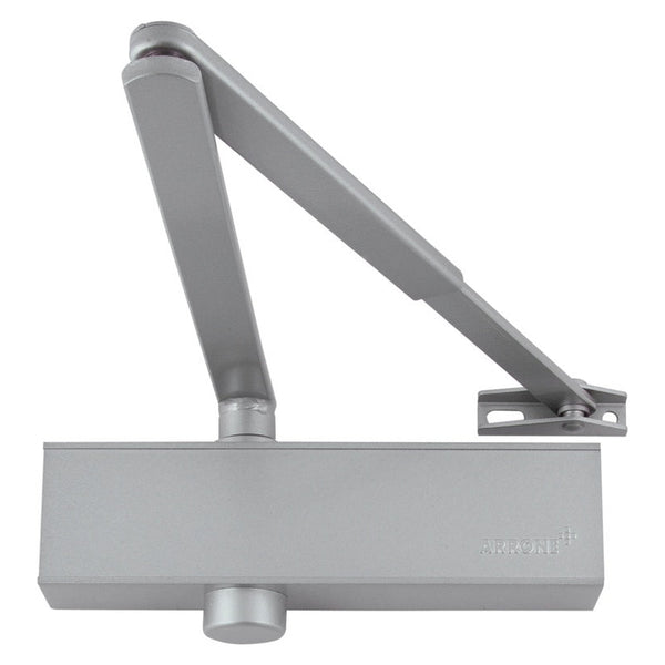 Arrone silver adjustable door closer