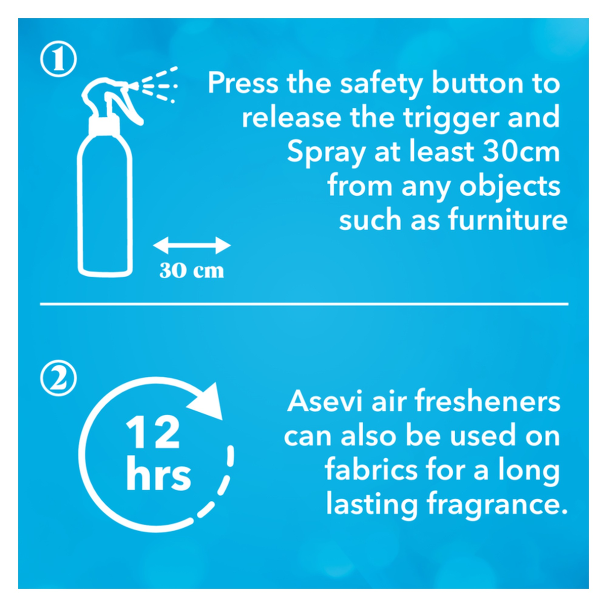 Asevi Ocean Breeze air freshener spray 400ml, view 4