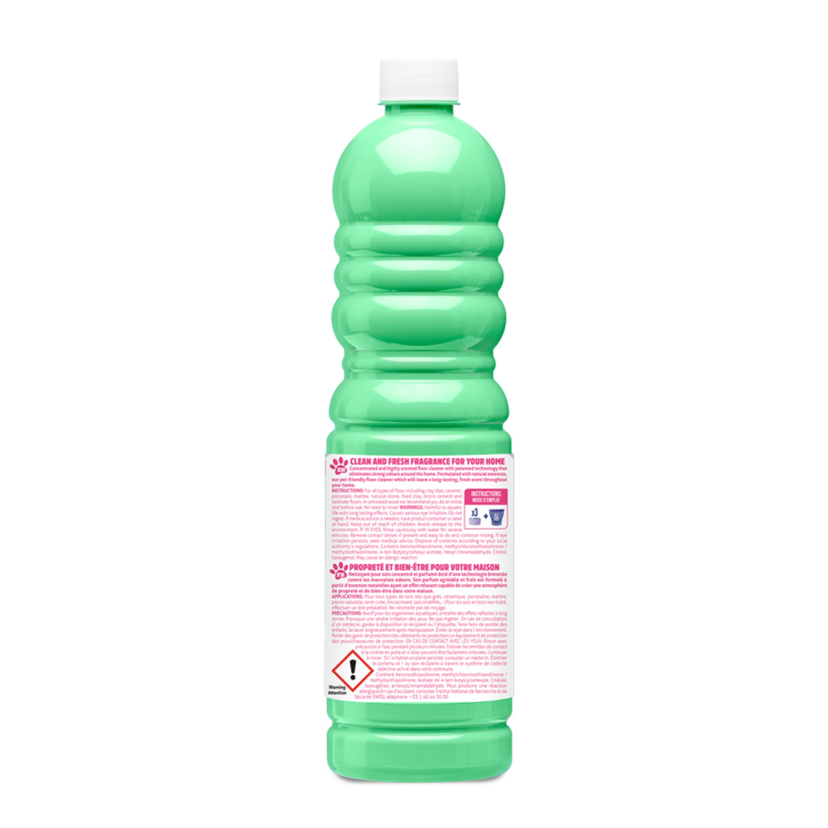Asevi pet floor cleaner 1L bottle, view 2