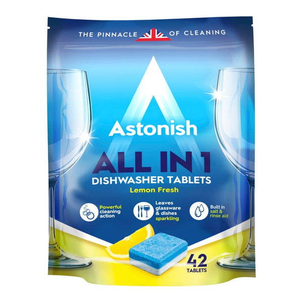 Astonish all in 1 dishwasher tablets 42 pack