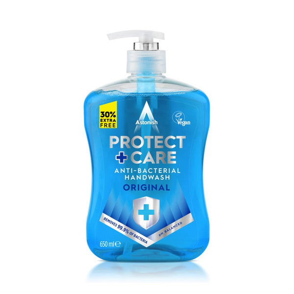 Astonish Protect and Care antibacterial handwash 650ml