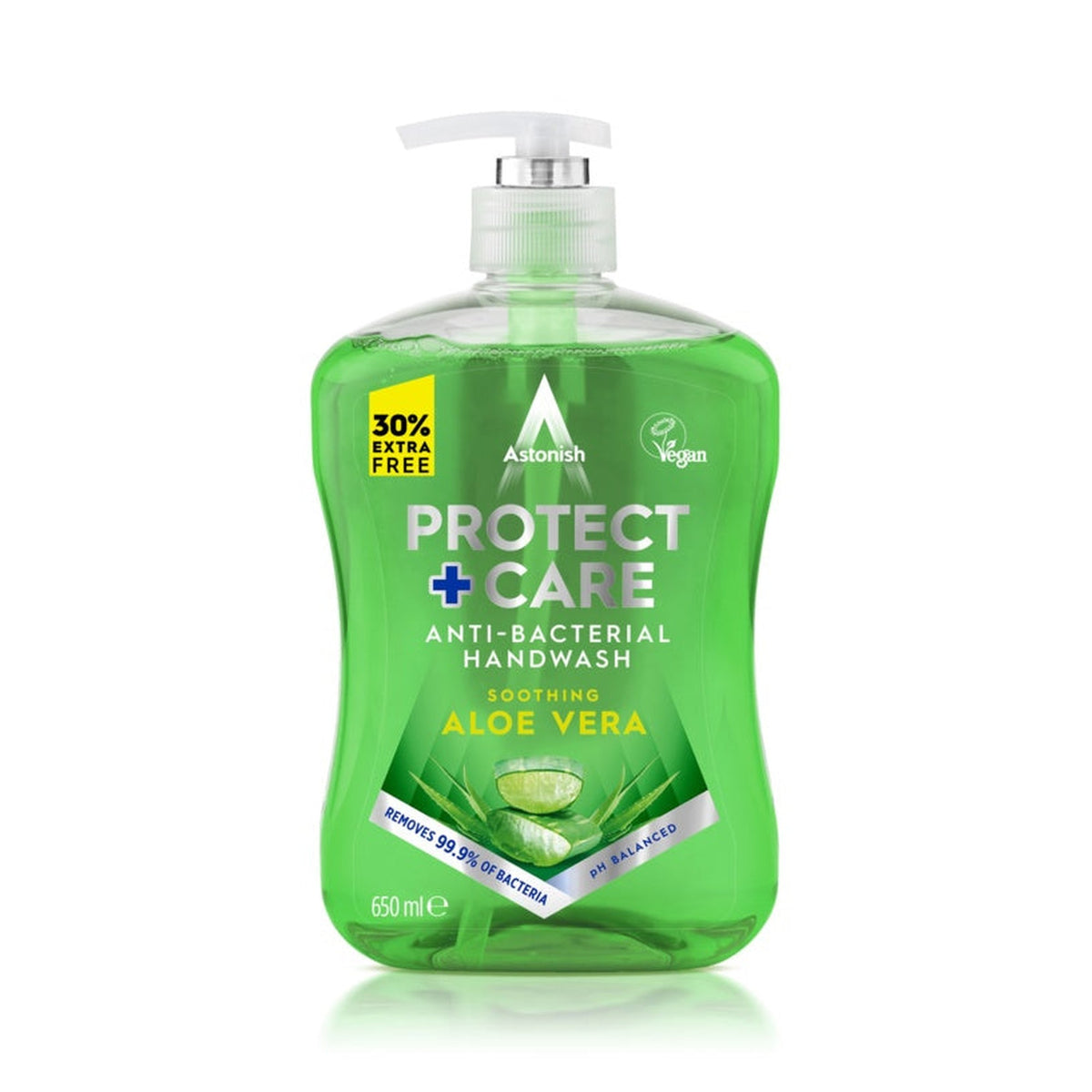Astonish antibacterial handwash aloe vera 650ml