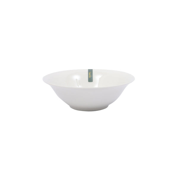 Basiks 7 inch white porcelain bowl