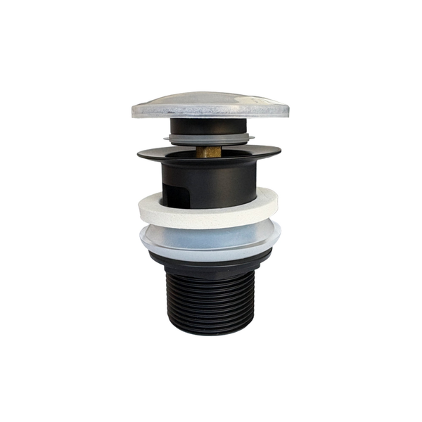 Basin Waste Matt Black - 32mm