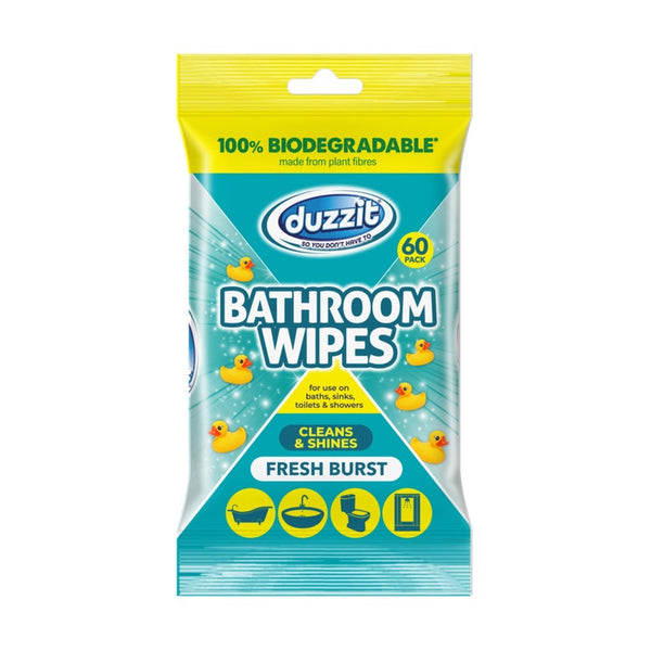 Bathroom Wipes Fresh Burst - Pack 60