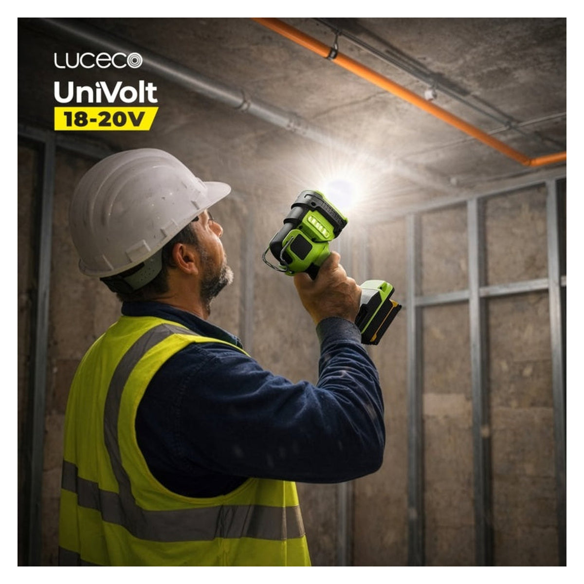 Battery Led Spotlight 6500k - 2000lm, view 7