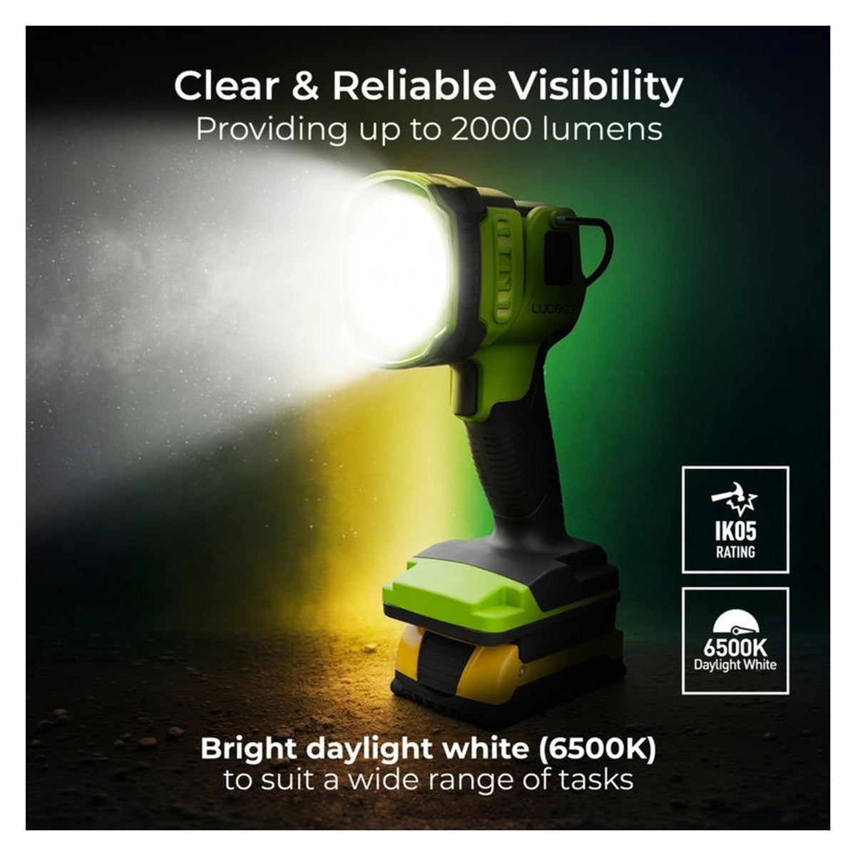 Battery Led Spotlight 6500k - 2000lm, view 9