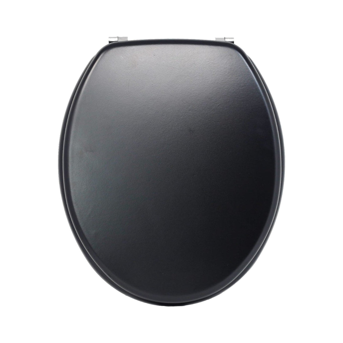 Blue Canyon Hampton Black Wood Effect MDF Toilet Seat