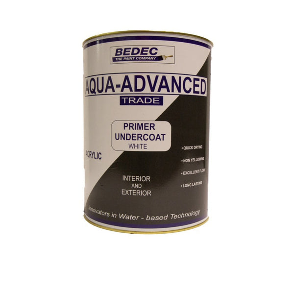 Bedec Aqua Advanced Primer Undercoat 5L dark grey