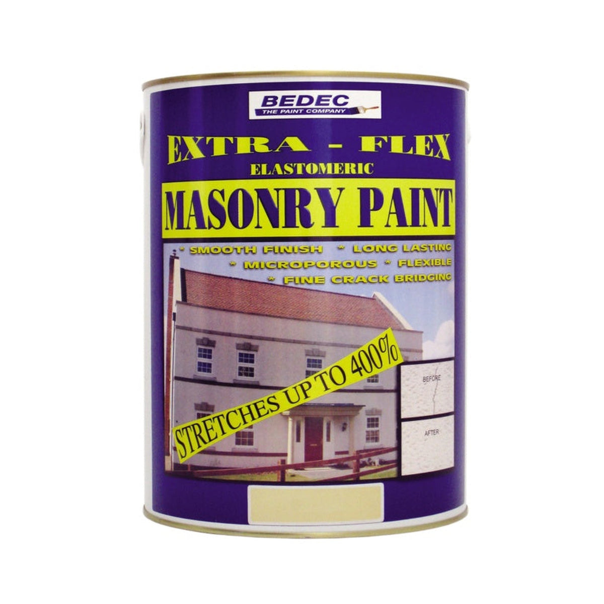 Bedec Extra Flex Masonry paint 5L tin in Alpine