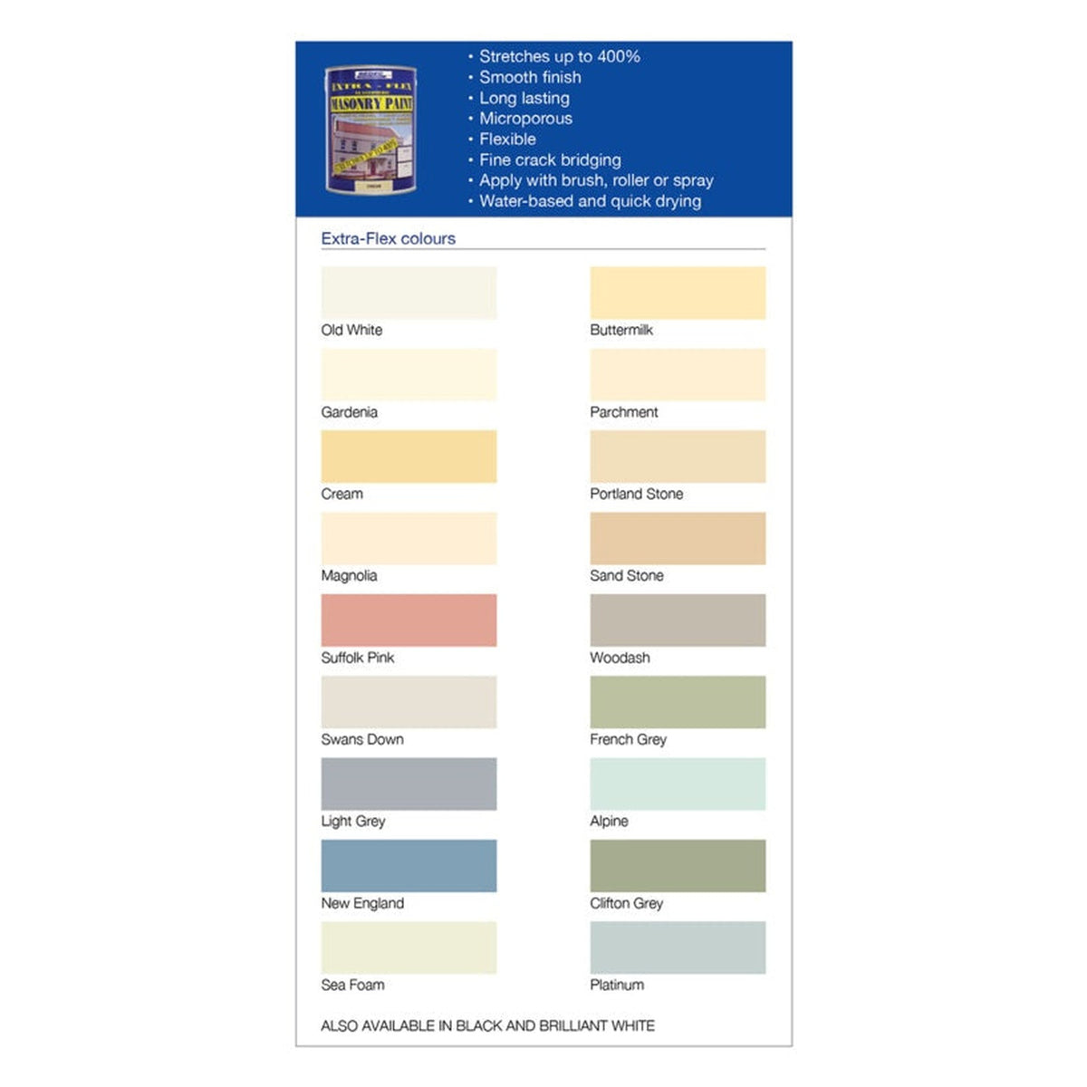 Bedec Extra Flex Masonry paint cream 5L, view 2