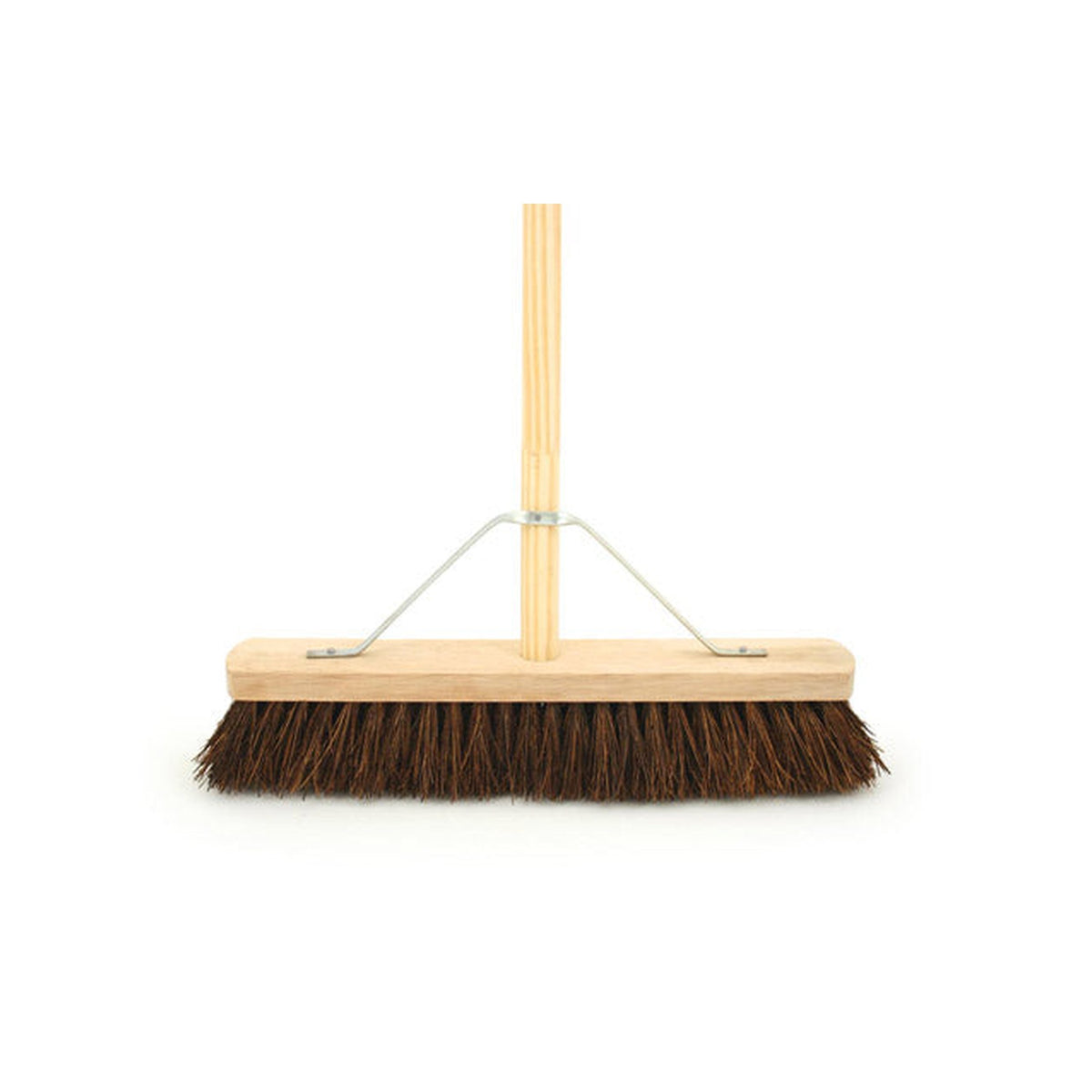 Bentley 18 inch stiff bassine platform brush with handle
