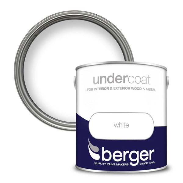 Berger white undercoat 2.5L tin