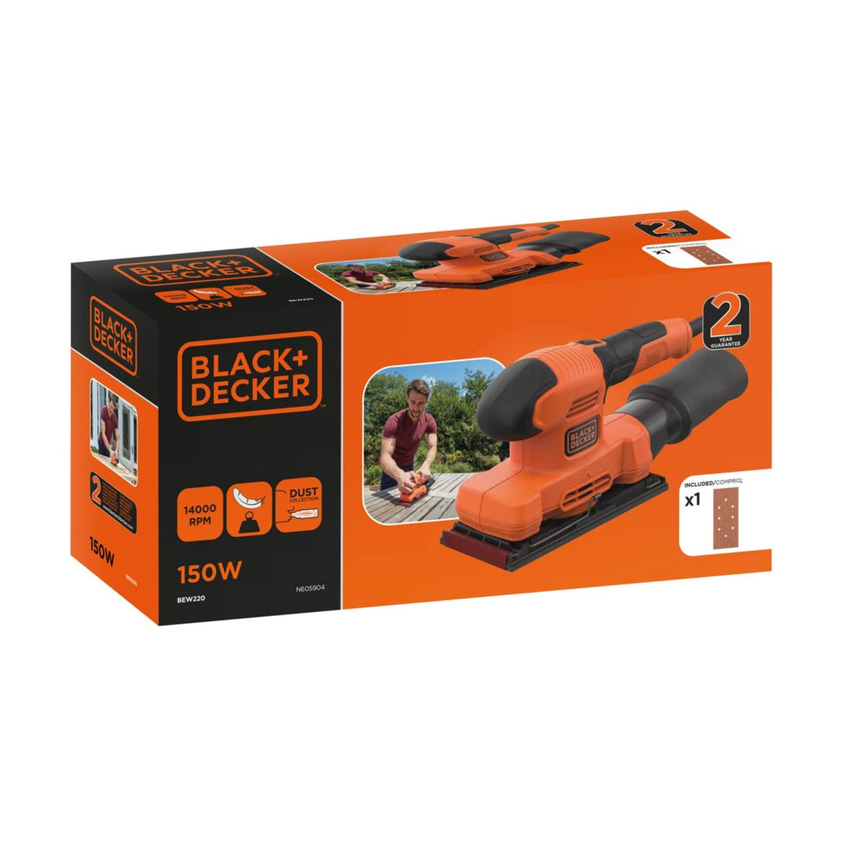 Black and Decker BEW220 1/3 sheet sander, view 5