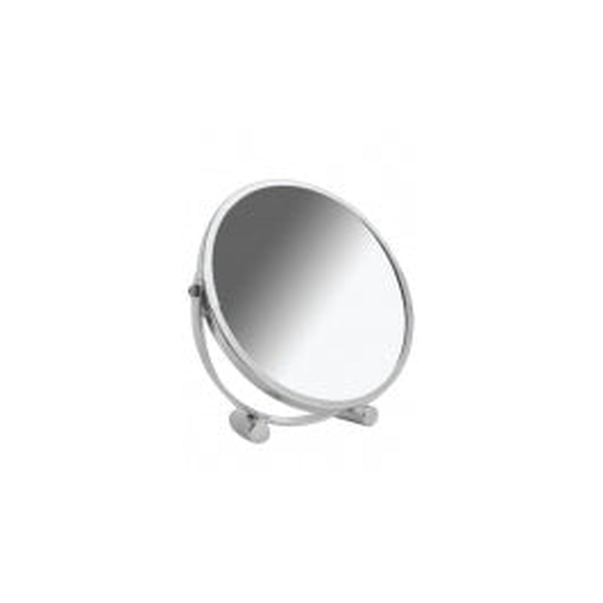 Blue Canyon chrome bullet stand desk mirror, 17cm