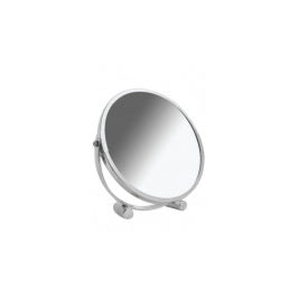 Blue Canyon chrome bullet stand desk mirror, 17cm