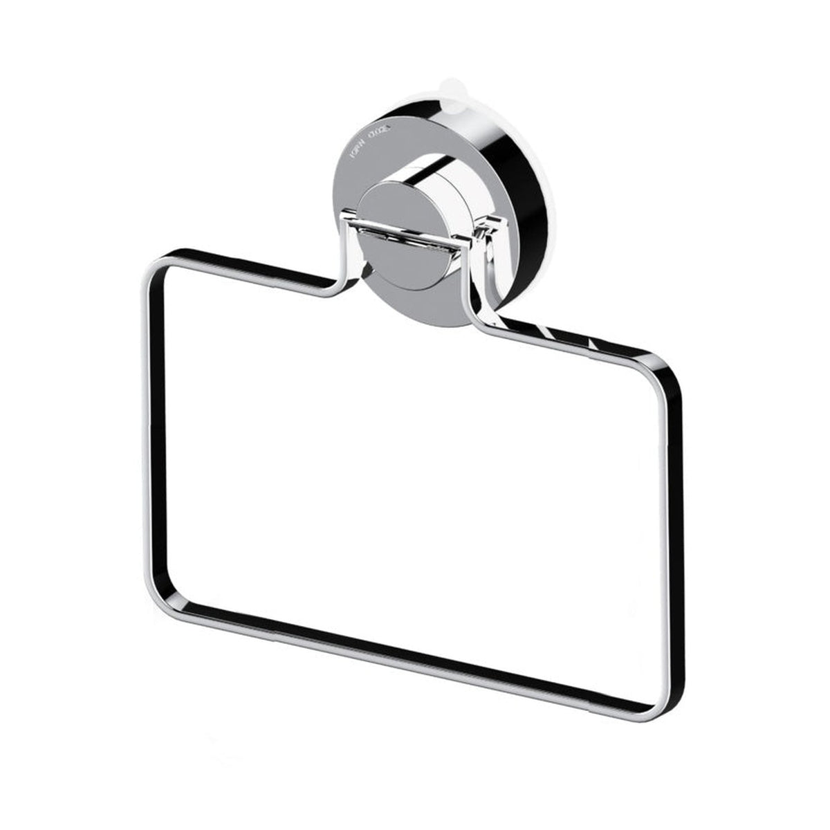 Blue Canyon Gecko silver stainless steel towel hanger