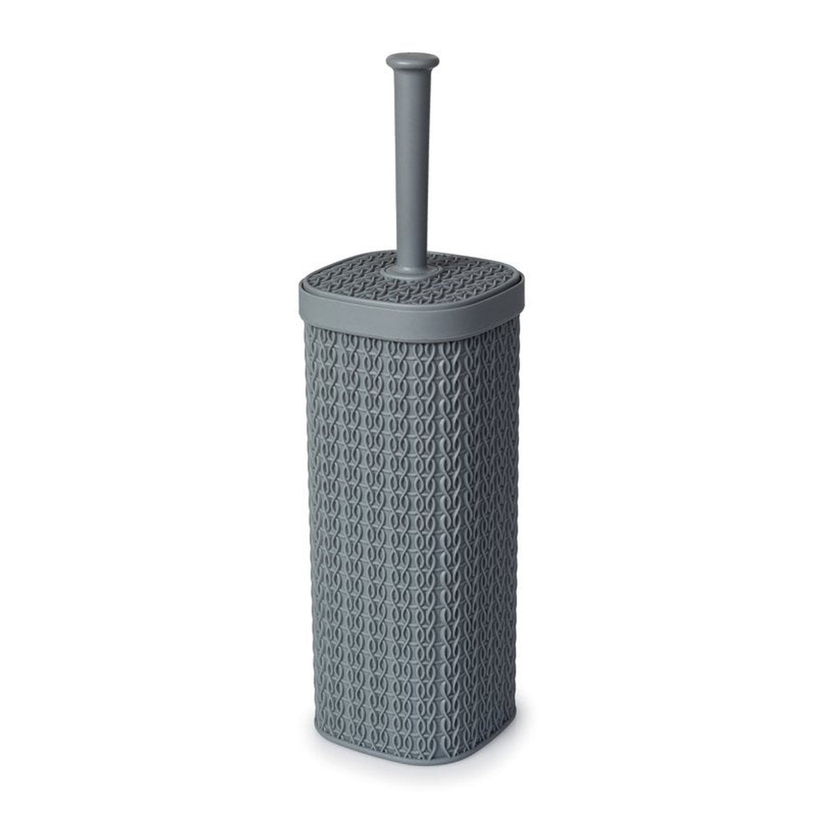 Blue Canyon lace design toilet brush in grey