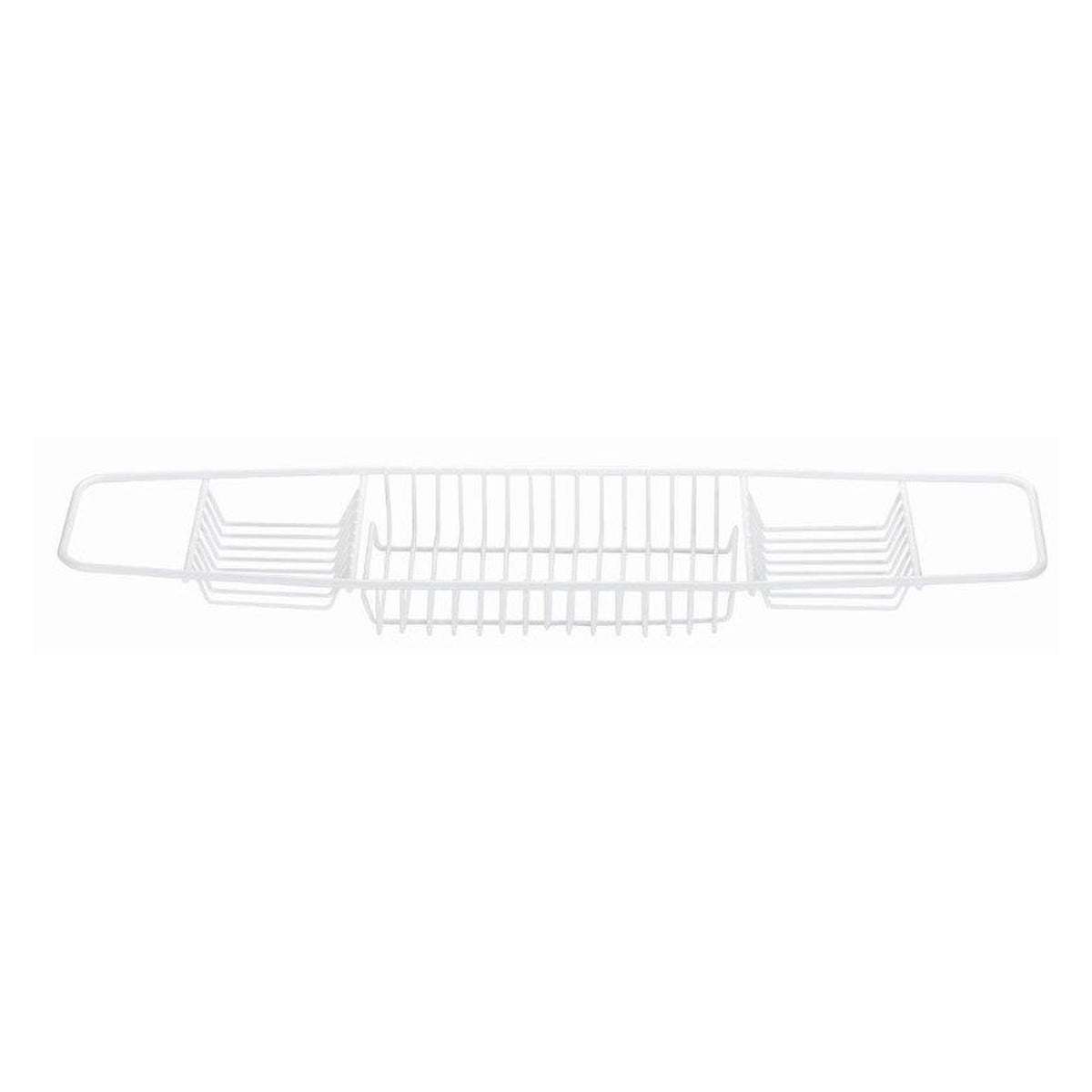 Blue Canyon white over bath rack