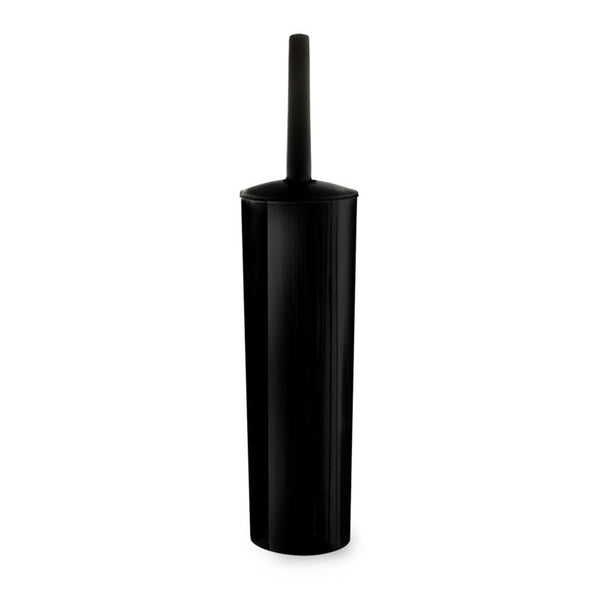 Blue Canyon black toilet brush and holder
