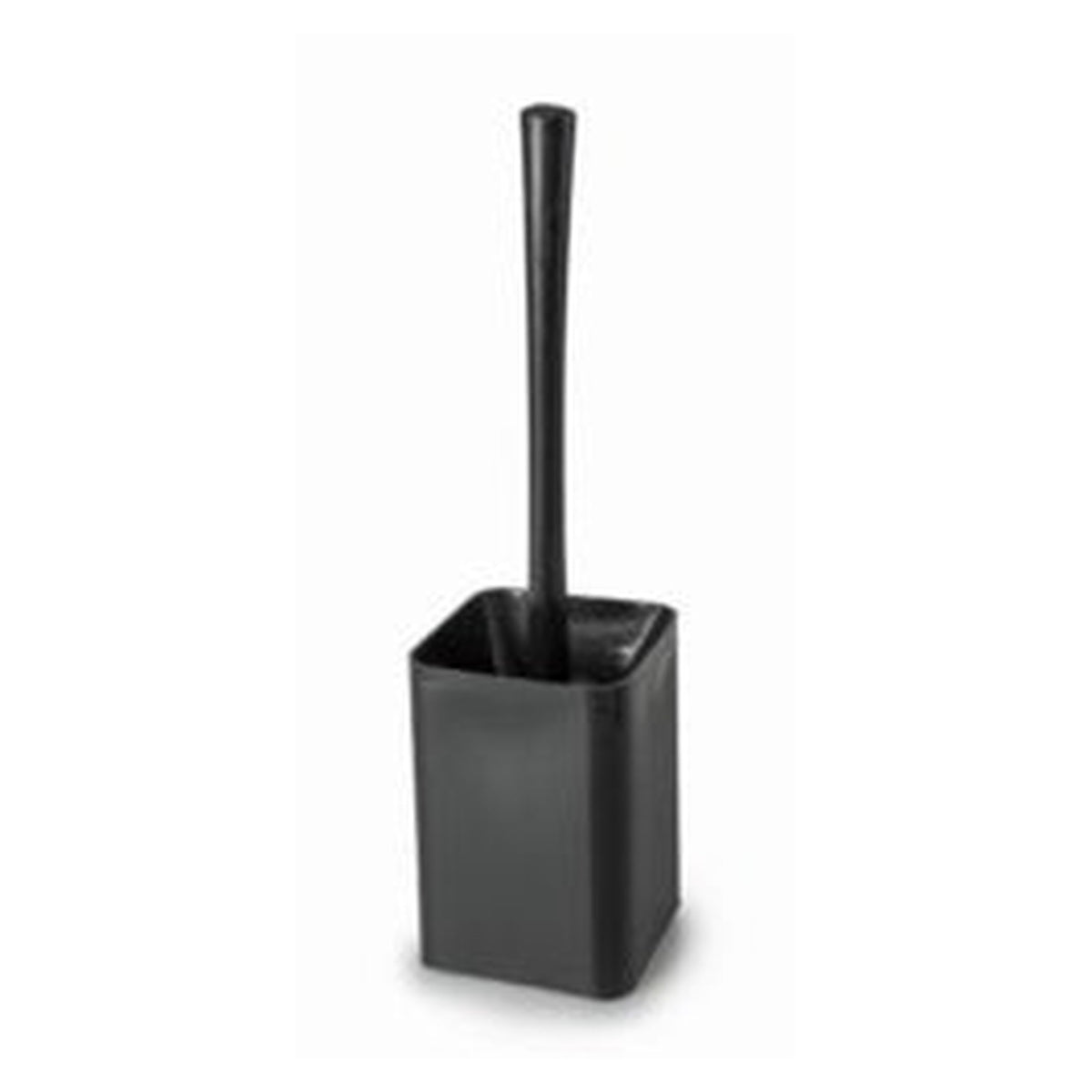 Blue Canyon Spectrum black toilet brush and holder