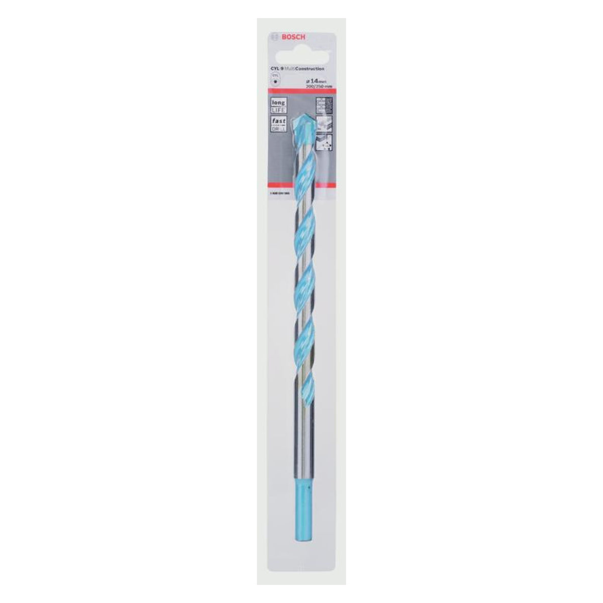 Bosch Multi Construction drill bit, 12mm x 200mm