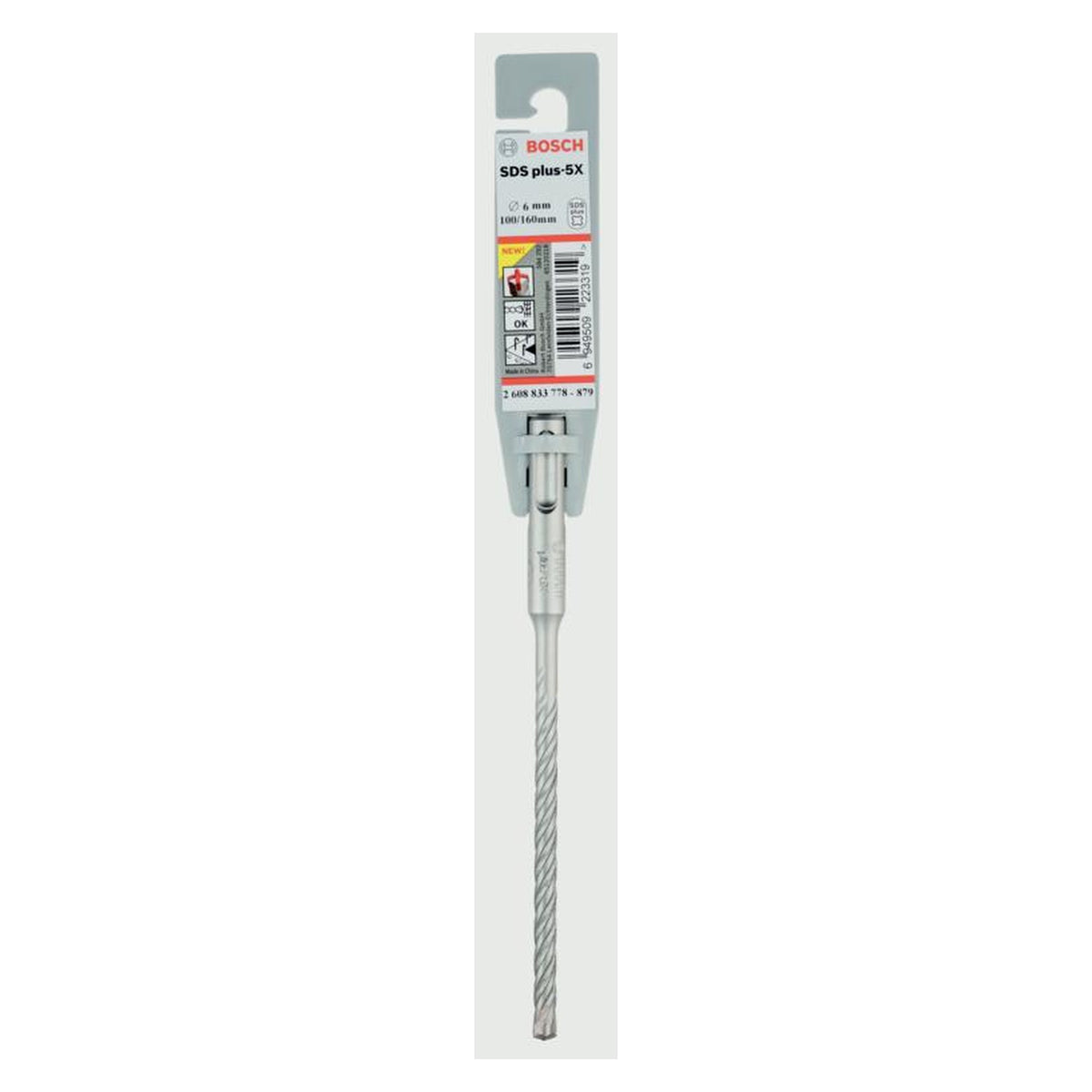 Bosch SDS plus-5X drill bit 6 x 100 x 160mm