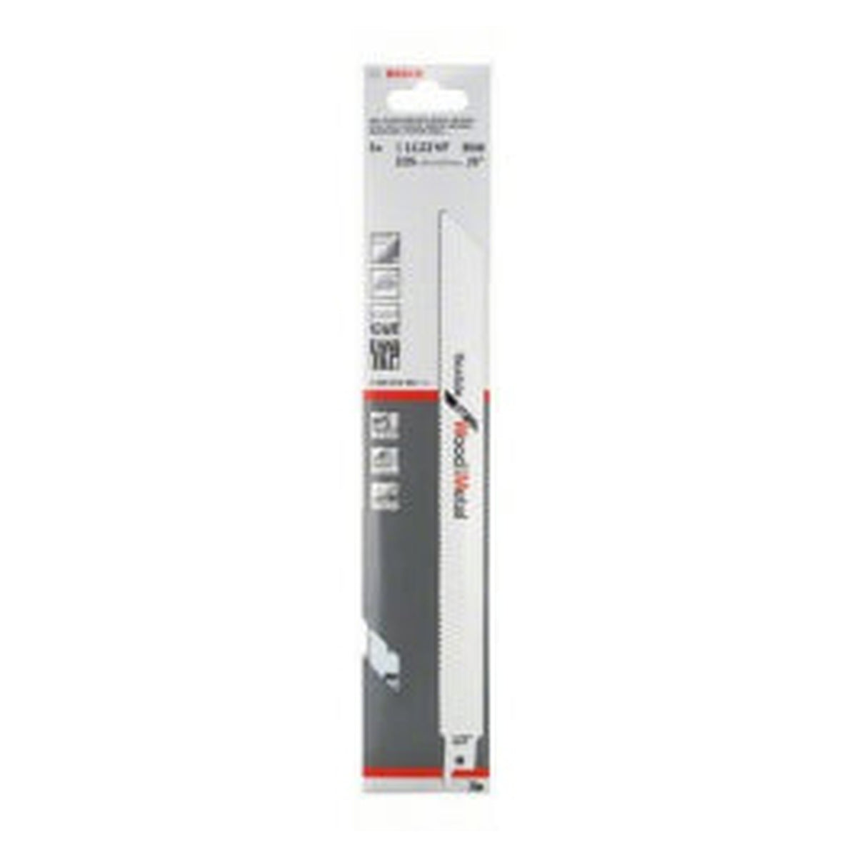 Bosch wood and metal reciprocating saw blade