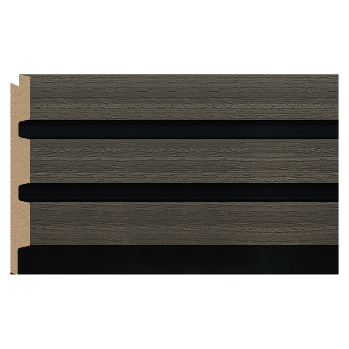 Bosco 3D wall panel in grey oak