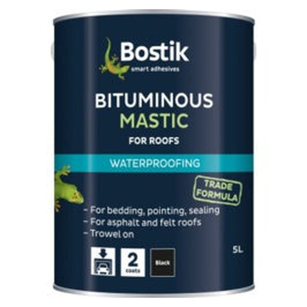 Bostik bituminous mastic 5L tub
