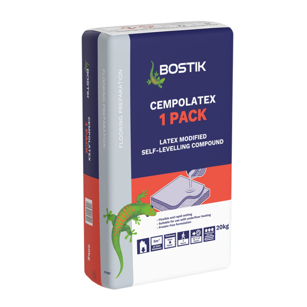 Bostik Cempolatex levelling compound 20kg bag