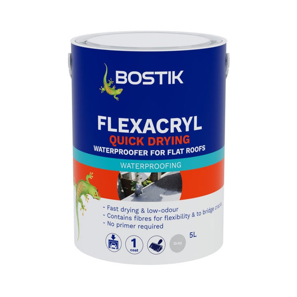 Bostik Flexacryl solvent free waterproofer 5L grey