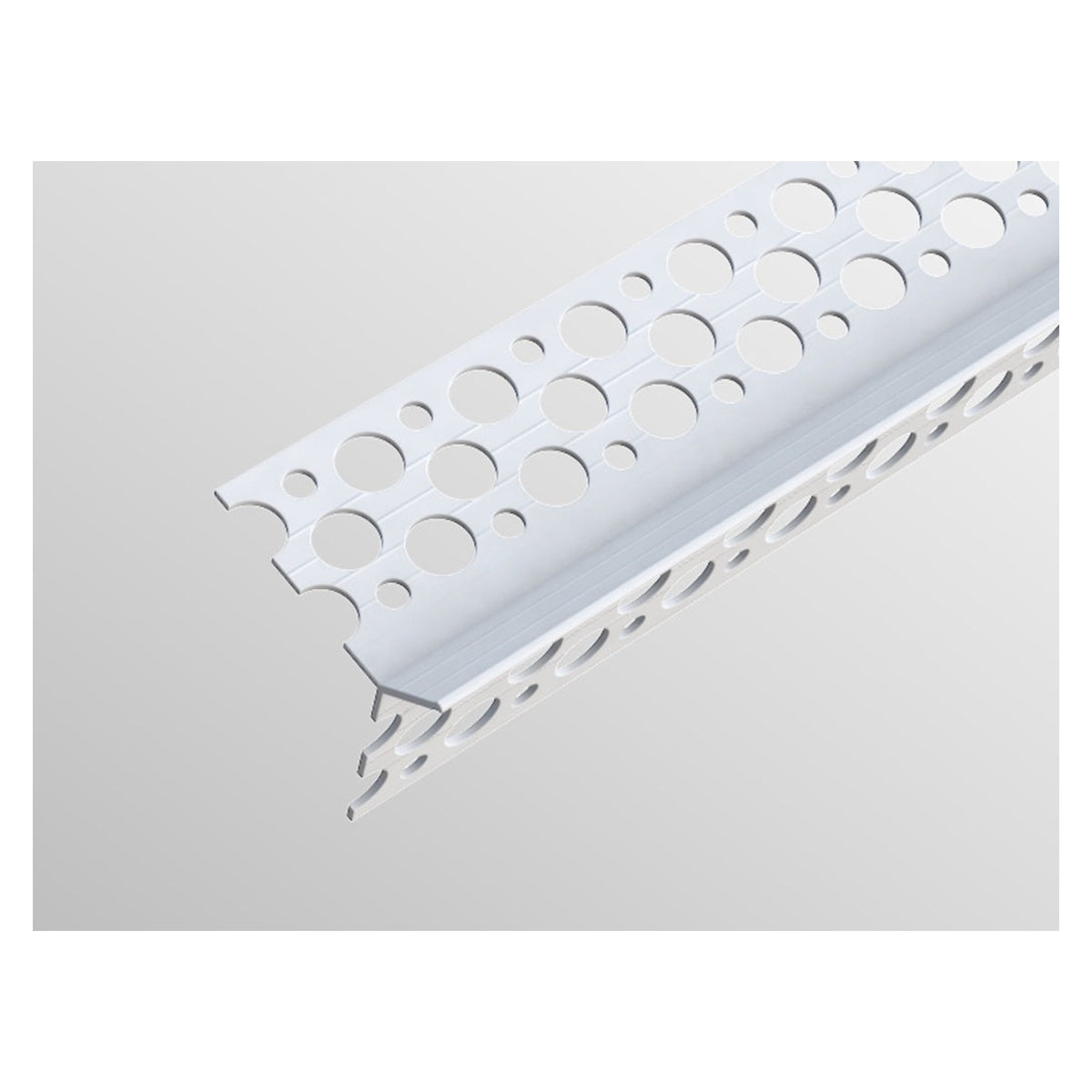 Bpc white PVC-U angle bead 15mm x 3m, view 2