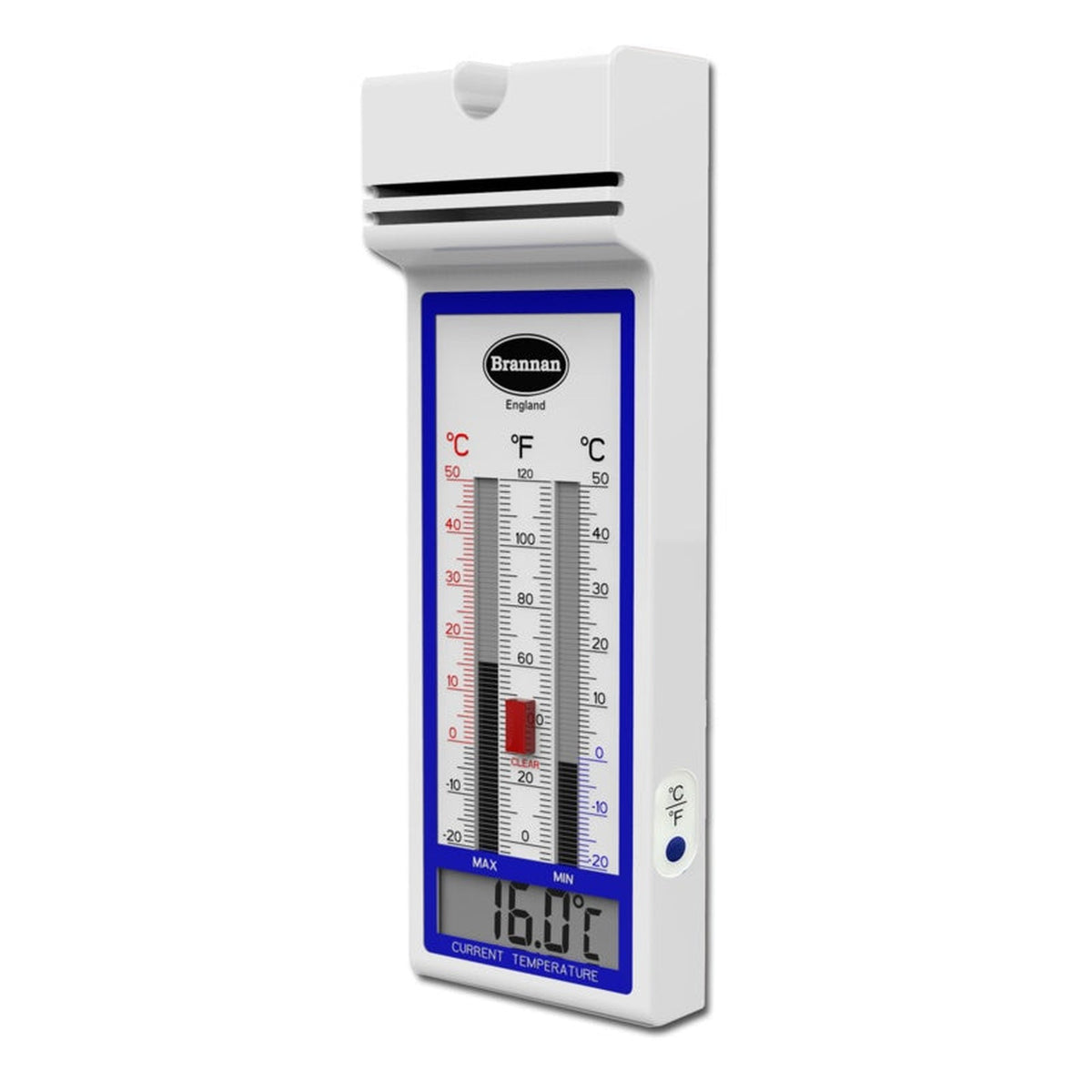 Brannan digital max min thermometer white