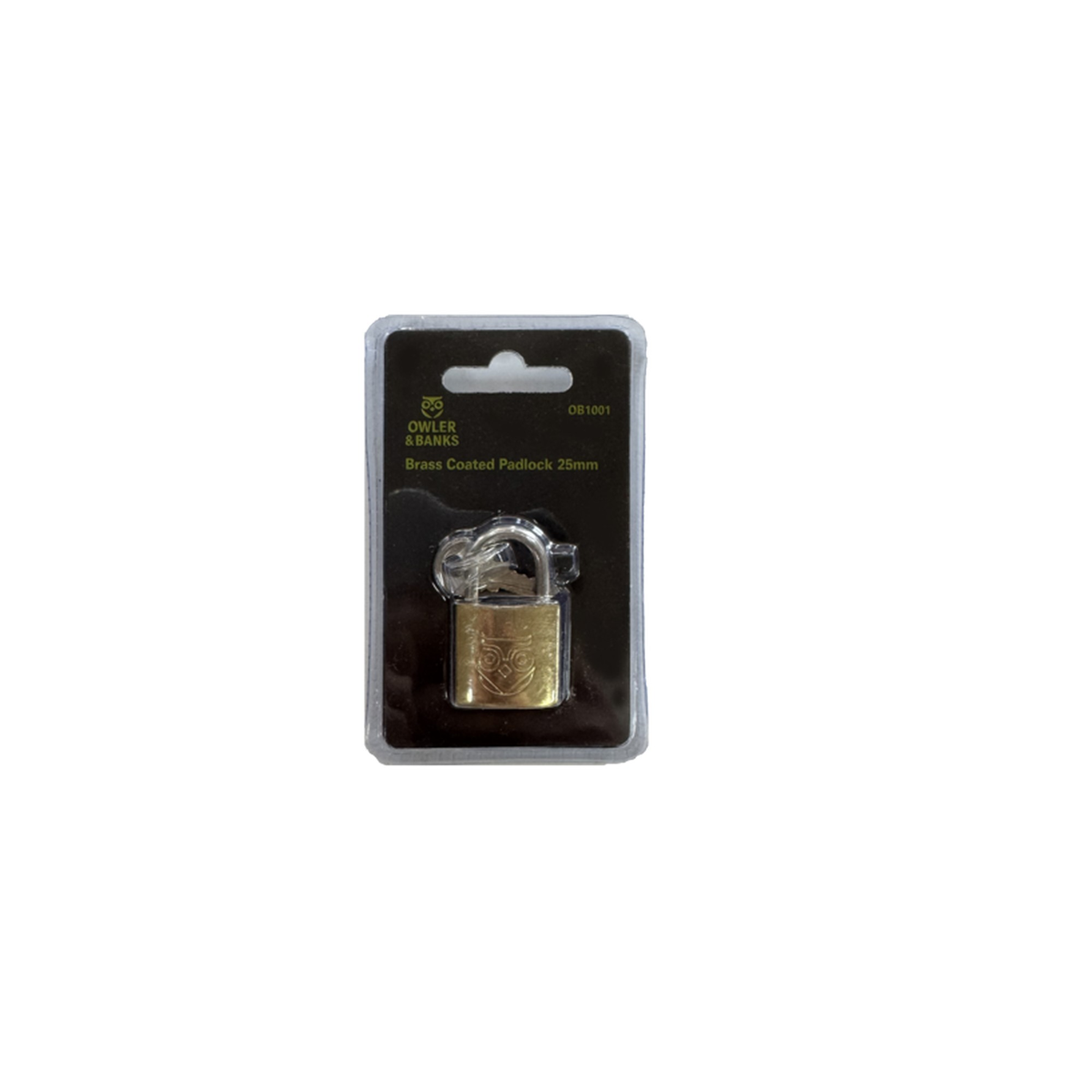 Brass Coated Padlock - 25mm