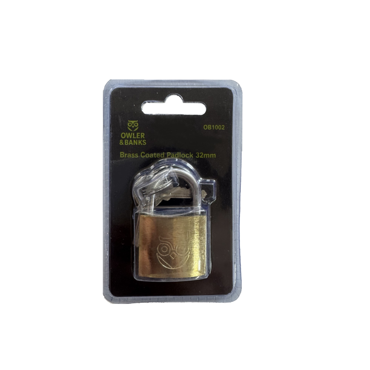 Brass Coated Padlock - 32mm