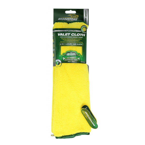 Brookstone premium two-sided valet cloth