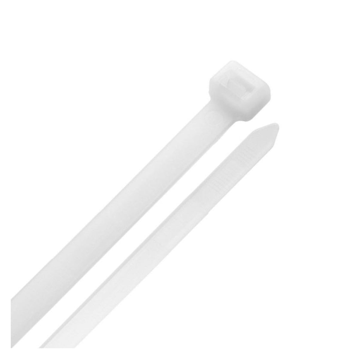 Cable Ties White 200x4.8mm - 10 Pack